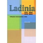 Ladinia XXVI-XXVII 2002-2003